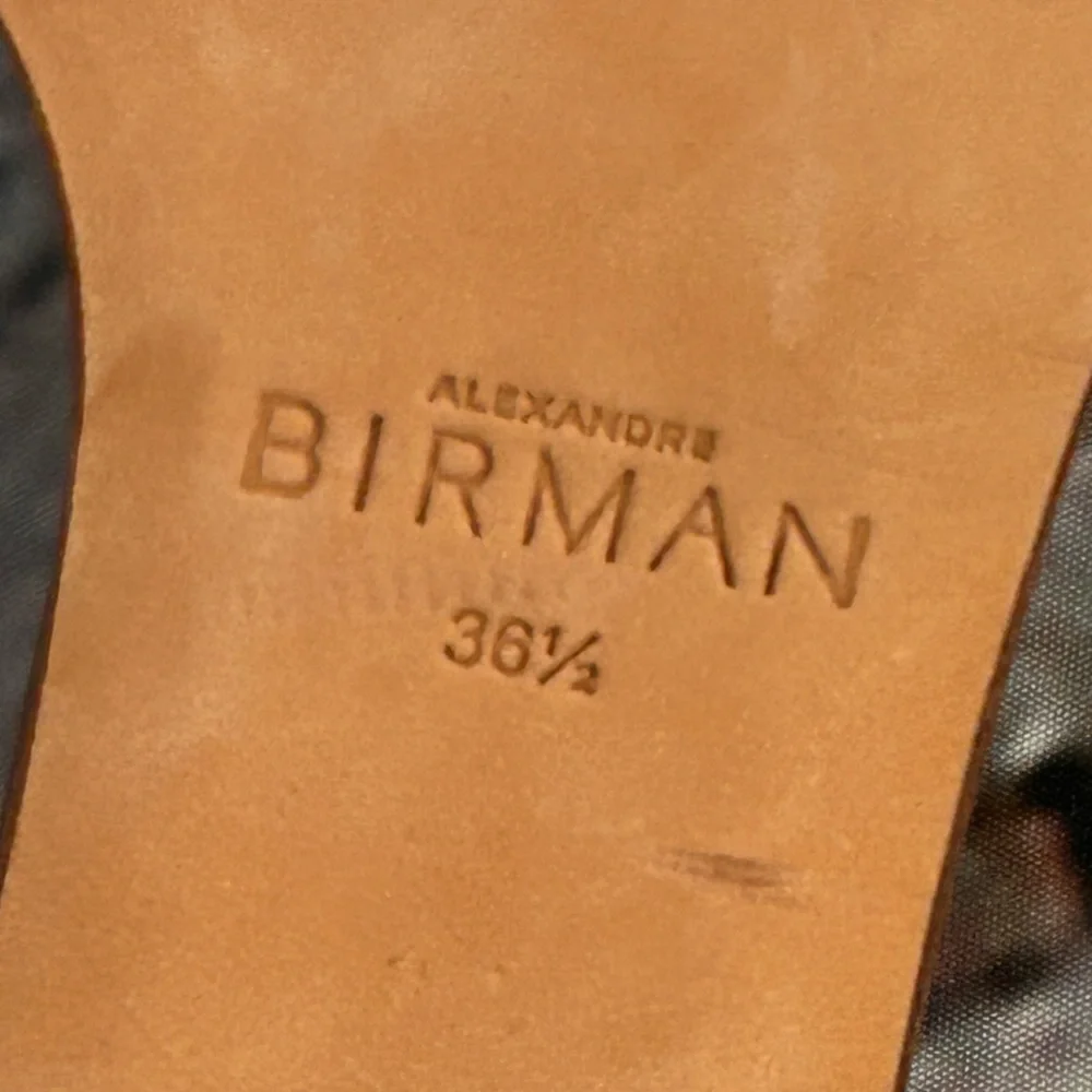 ALEXANDRE BIRMAN-Clarita Woven Leather Slide Sandals-36.5 - Picture 7 of 7